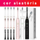 Escova de Dentes Elétrica Inteligente Ultrassônica à Prova d’Água