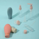 Kit de 11 Frascos para Viagem – Organizador Multifuncional para Cosméticos
