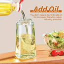 Pulverizador de Óleo de Vidro 2 em 1 – 500 ml