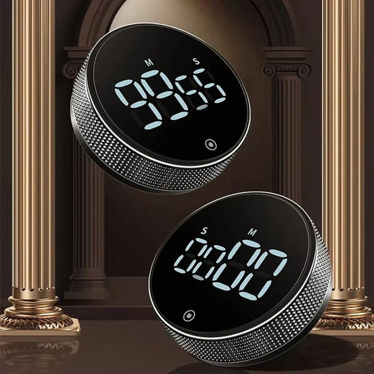 Temporizador de Cozinha Digital Magnético com Contagem Regressiva