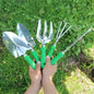 Kit de Ferramentas de Jardinagem em Aço Inoxidável com Alça Antiderrapante + Bolsa Organizadora