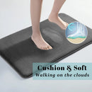 Tapete de Banheiro Super Absorvente Coral Velvet Antiderrapante