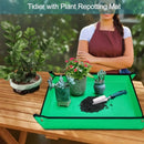 Kit de Jardinagem 7 Peças em Aço Inoxidável e Alumínio Resistente