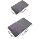 Tapete de Banheiro Super Absorvente Coral Velvet Antiderrapante